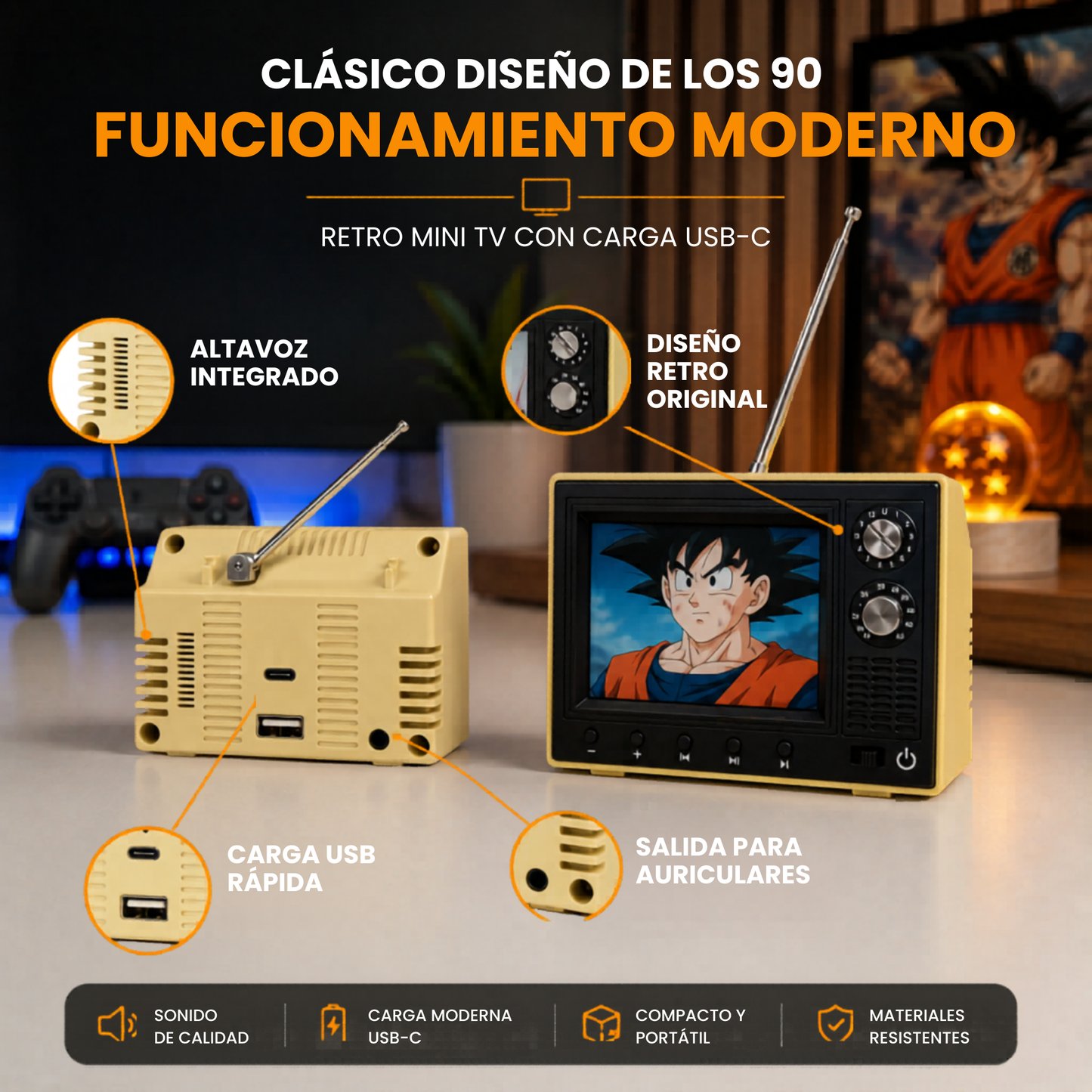 RetroSaiyan Mini TV