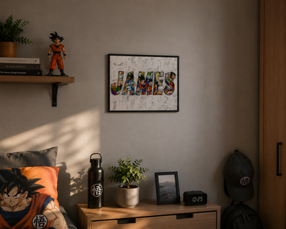 Póster DBZ Personalizado